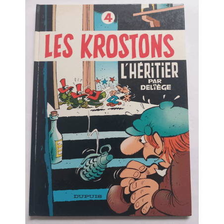  Les Krostons T.04 / L'Héritier / Dédicace  Deliège / C / 1 Album / EO - 1984