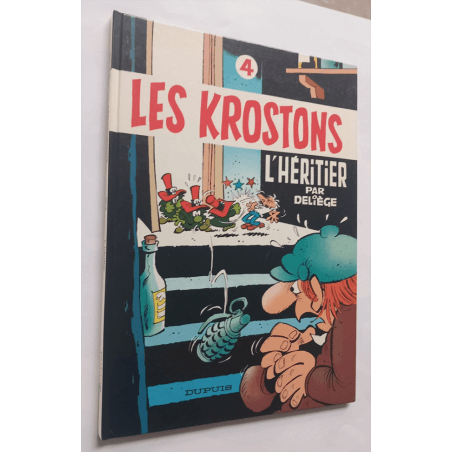  Les Krostons T.04 / L'Héritier / Dédicace  Deliège / C / 1 Album / EO - 1984
