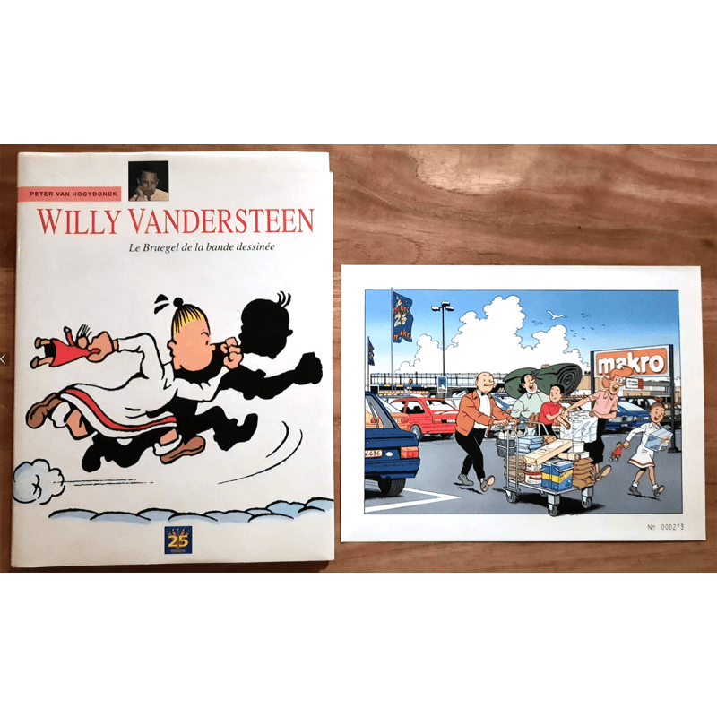 Willy Vandersteen - Le Bruegel de la Bande dessinée - C + jaquette - 1 Album - Édition limitée - 1994 Willy Vandersteen - Le Bruegel de la Bande dessinée - C + jaquette - 1 Album - Édition limitée - 1994