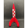 Tintin - Statuette Aroutcheff - La fusée (23 cm) - avec présentoir - 1 Album - 1986