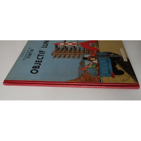 Tintin T16 - Objectif Lune (B8) - C - 1 Album - EO Belge - 1953