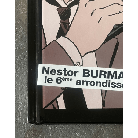 Nestor Burma T5 - La Nuit de Saint Germain des Prés + dédicace - C - 1 Album - Première édition - 2005