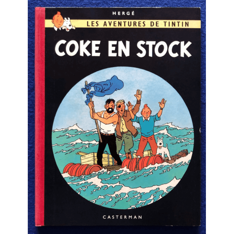 Tintin T19 - Coke en stock (B24) - C - 1 Album - EO française - 1958