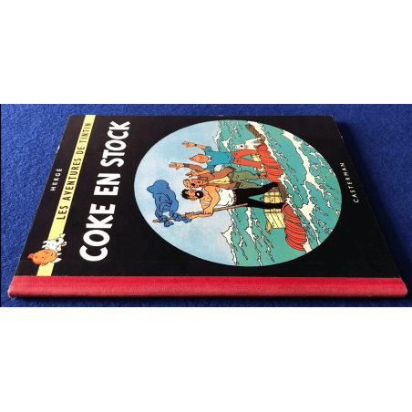 Tintin T19 - Coke en stock (B24) - C - 1 Album - EO française - 1958