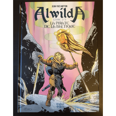  Awilda T.01 à T.03 / Dédicace couleur Mitton /  3x C + coffret - 3 Album - EO - 2017/2021