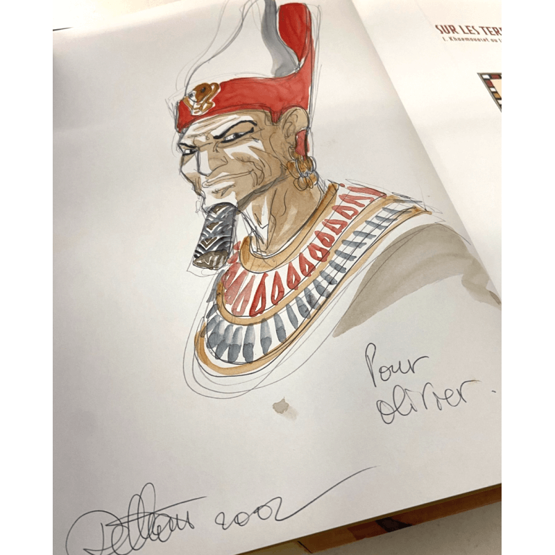 Auf den Flächen von Horus T.01 bis T.07 / Dethan Farbdedikation / 7x C / 7 Alben / EO / 2001/2008 Auf den Flächen von Horus T.01 bis T.07 / Dethan Farbdedikation / 7x C / 7 Alben / EO / 2001/2008