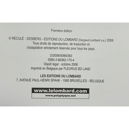 Das letzte Buch des Dschungels T.03 / Frühling / Farbdedikation eingereicht H. / C 1 Album / EO / 2006