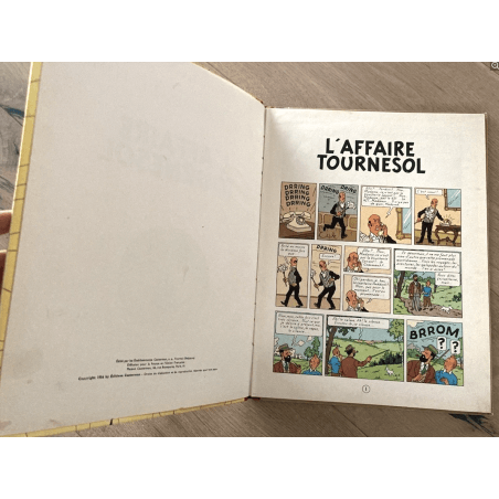 Kuifje T.18 / Hergé / De zaak Zonnebloem (B20) / C / EO / (1956)