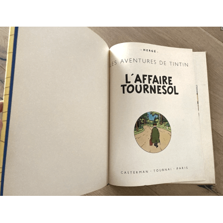 Kuifje T.18 / Hergé / De zaak Zonnebloem (B20) / C / EO / (1956)