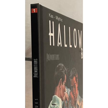  Halloween blues T.01 / Prémonitions / Dédicace couleur Kas /  C  / 1 Album / EO / 2003