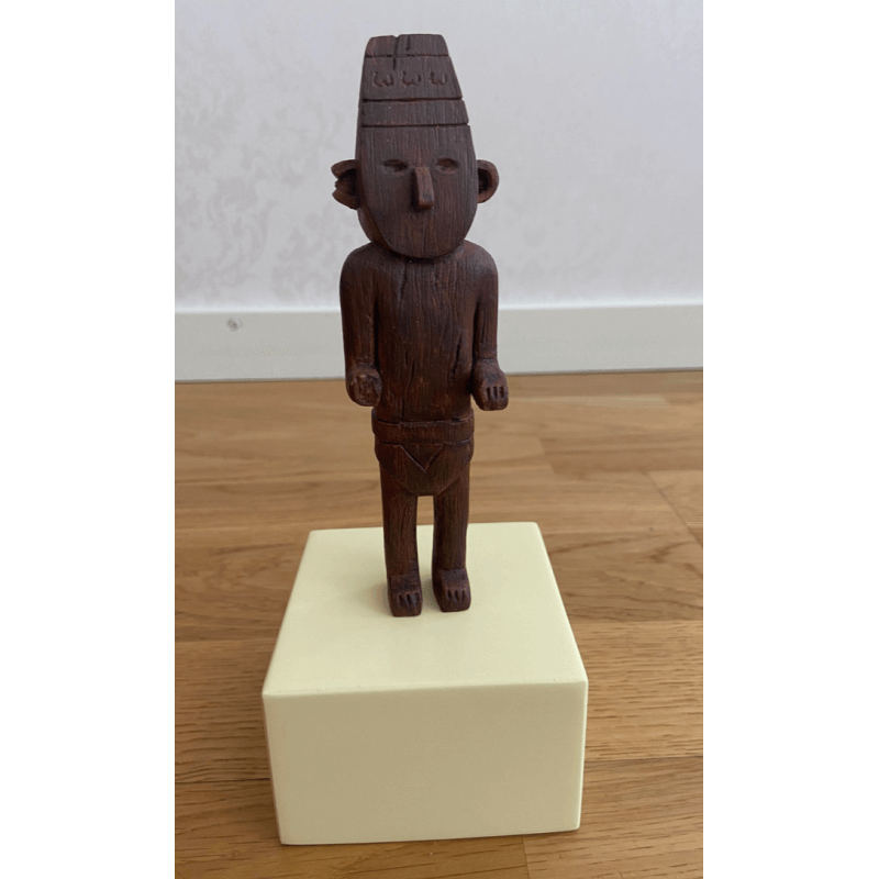 Figurine Tintin / Hergé / Statuette Moulinsart 46001 Musee Imaginaire - Fétiche Arumbaya - (1) - Résine/Polyester
