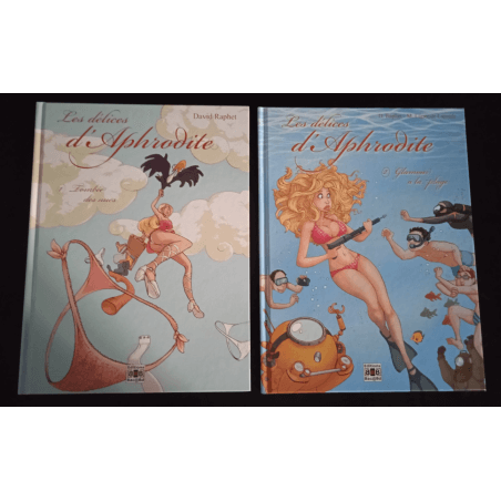 Les Délices d'Aphrodite T.01 + T.02 - 2x C - Série complète - EO - (2010/2014)