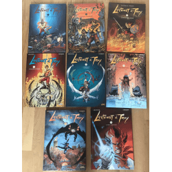 Lanfeust de Troy T.01 à T.08 / Tarquin / Poster + 2x ex-libris - 9x C - EO/TL - (1994/2000)
