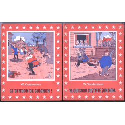 La Famille Guignon T.03 + T.04 / Vandersteen / 2x B - Première édition française - 1958