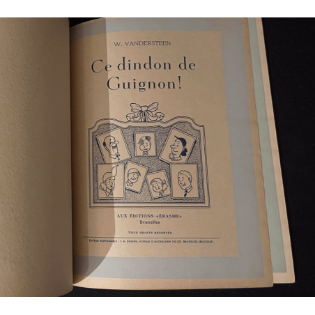 La Famille Guignon T.03 + T.04 / Vandersteen / 2x B - Première édition française - 1958