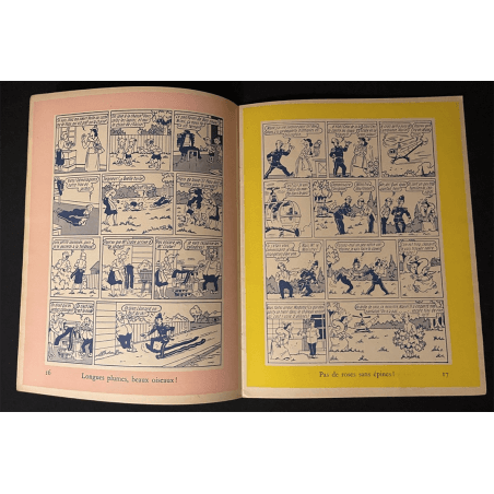 La Famille Guignon T.03 + T.04 / Vandersteen / 2x B - Première édition française - 1958