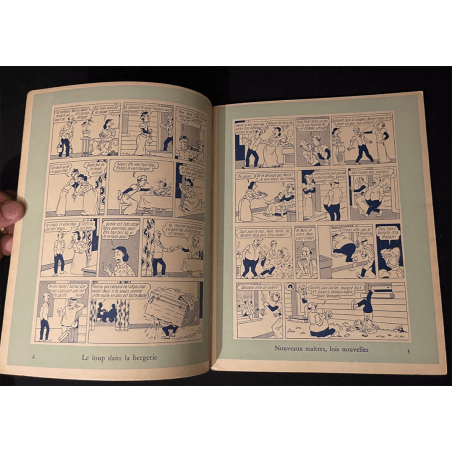 La Famille Guignon T.03 + T.04 / Vandersteen / 2x B - Première édition française - 1958