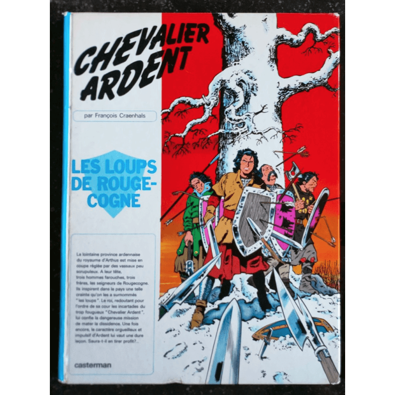 Chevalier Ardent T.01 + T.02 / Craenhals signature sur T.02 / 2x C - EO - (1970) Chevalier Ardent T.01 + T.02 / Craenhals signature sur T.02 / 2x C - EO - (1970)