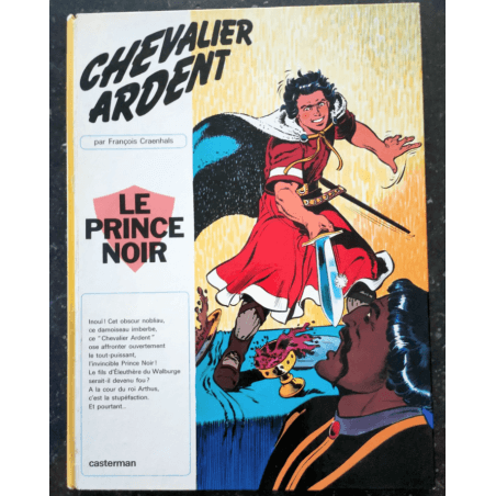 Chevalier Ardent T.01 + T.02 / Craenhals signature sur T.02 / 2x C - EO - (1970)