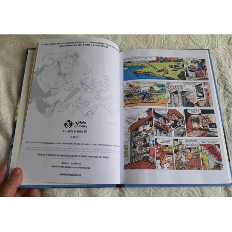 Lou T.08 / La Cornemuse diabolique + ex-libris + dédicace - C - TL - (2011)