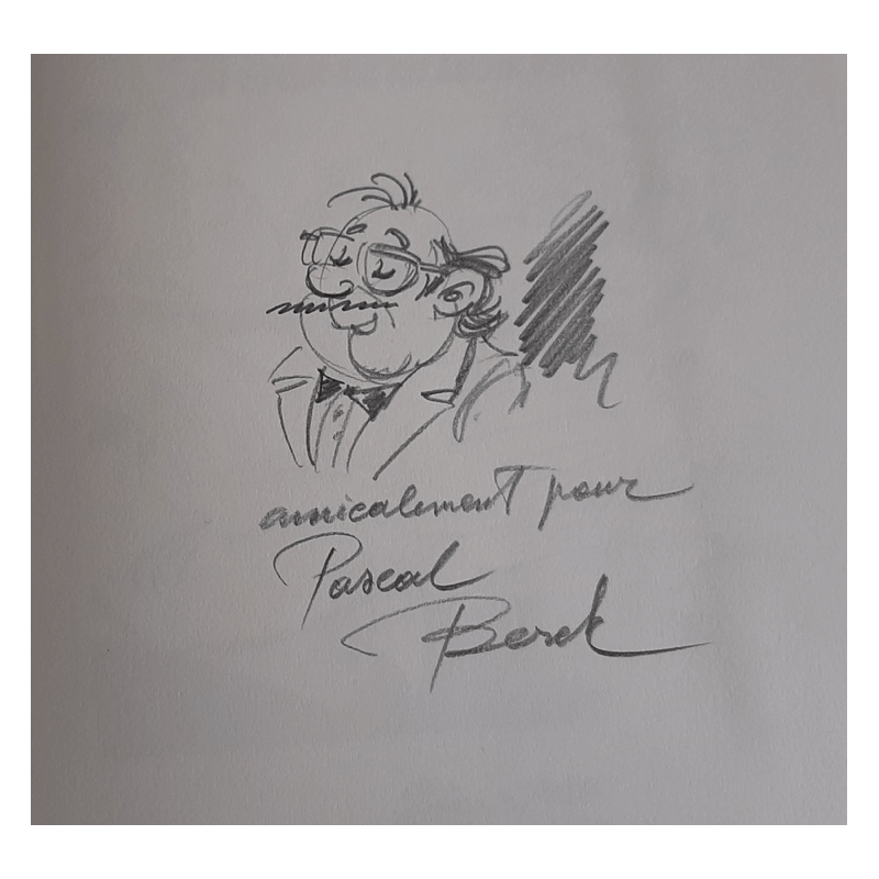  Lou T.10 / Lou brûle les planches / Berck / ex-libris + dédicace - C - TL - (2012)