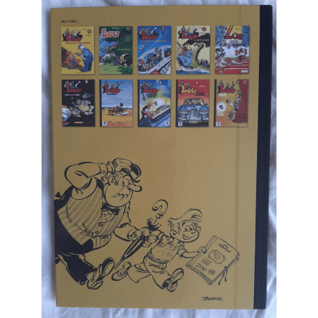  Lou T.10 / Lou brûle les planches / Berck / ex-libris + dédicace - C - TL - (2012)