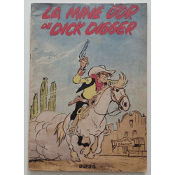Lucky Luke T.01 / La Mine D'Or de Dick Digger / Morris / B / 2ème édition / (1954)
