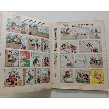 Lucky Luke T.01 / La Mine D'Or de Dick Digger / Morris / B / 2ème édition / (1954)