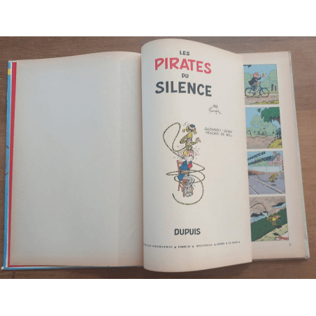 Spirou et Fantasio T.10 - Les Pirates du Silence / Franquin / C / 1 Album / EO / 1958