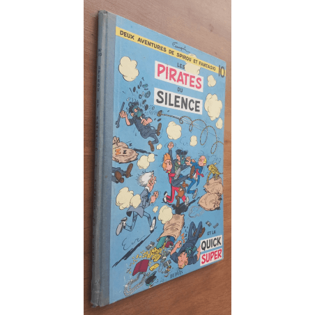 Spirou et Fantasio T.10 - Les Pirates du Silence / Franquin / C / 1 Album / EO / 1958