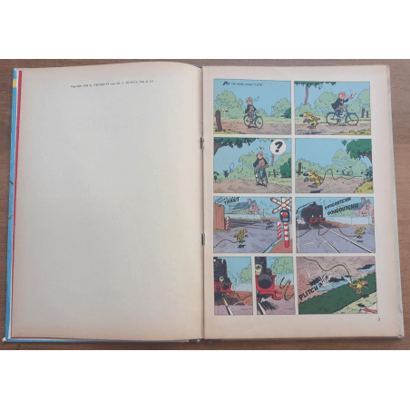 Spirou et Fantasio T.10 - Les Pirates du Silence / Franquin / C / 1 Album / EO / 1958
