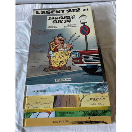 Cauvin / 5 Albums / 5x dédicaces / 4xC + B / EO / (1981/1998)