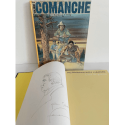  Comanche Intégrale T.02 / Lune de guerre / Dédicace Hermann / 2x C - EO/Ré - (2005/2013)