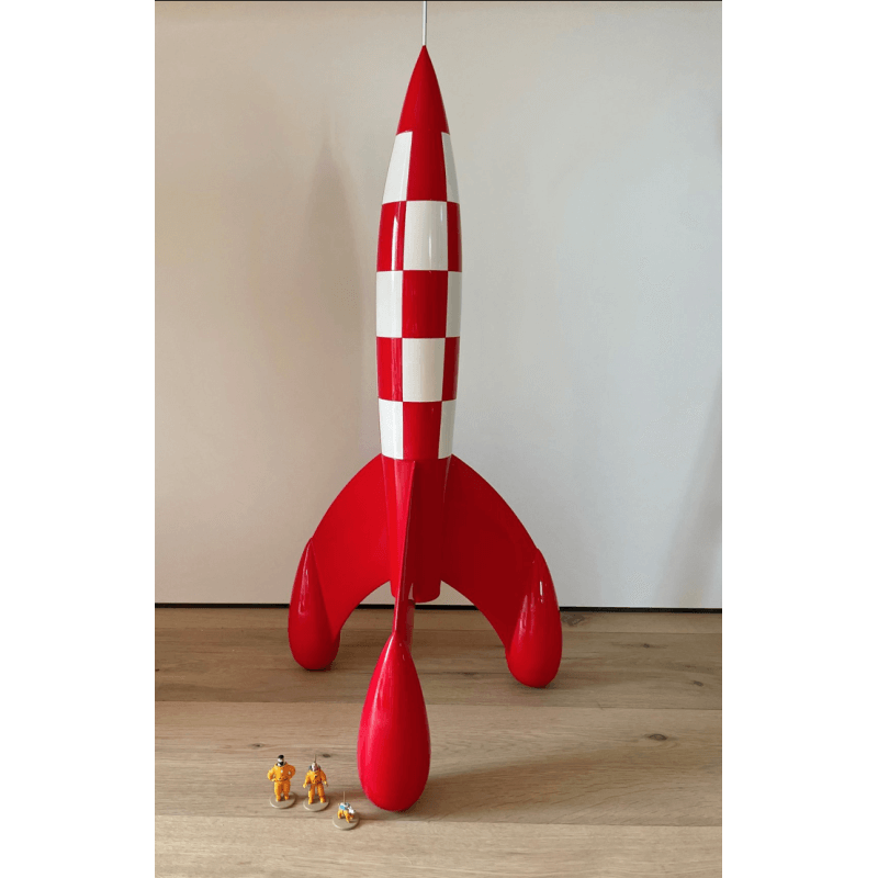 Tintin / Hergé / Statuette Moulinsart 46957 / Fusée (72 cm) + Figurines 46305 - (2014/2015) Tintin / Hergé / Statuette Moulinsart 46957 / Fusée (72 cm) + Figurines 46305 - (2014/2015)