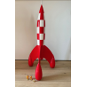 Tintin / Hergé / Statuette Moulinsart 46957 / Fusée (72 cm) + Figurines 46305 - (2014/2015)