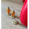 Tintin / Hergé / Statuette Moulinsart 46957 / Fusée (72 cm) + Figurines 46305 - (2014/2015)