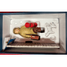 Tintin / Hergé / Moulinsart Réf 45994 / Tintin et Milou valise - Ils arrivent - socle pavé - (2022)