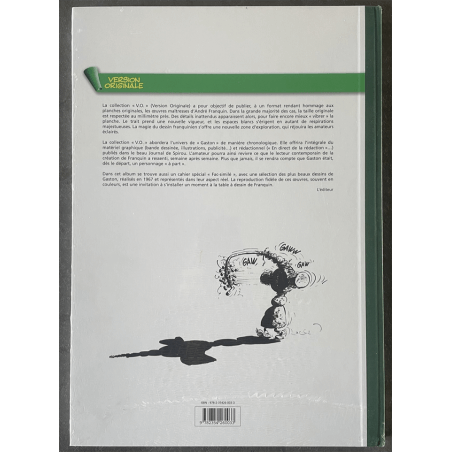  Gaston / Franquin / L'Intégrale Version Originale T.06 / 1967 / C - TL / (2009)