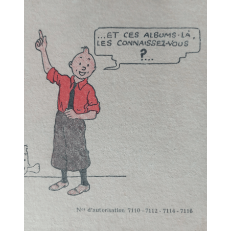 Tintin T.10 / Hergé / L'étoile mystérieuse (A23) / C / (1944)