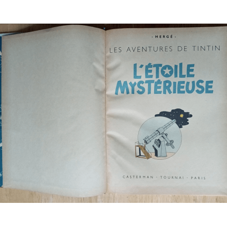 Tintin T.10 / Hergé / L'étoile mystérieuse (A23) / C / (1944)