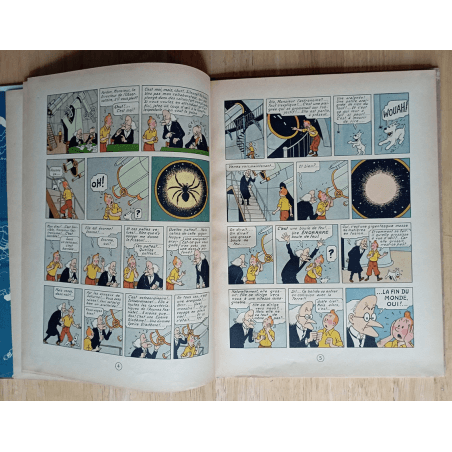 Tintin T.10 / Hergé / L'étoile mystérieuse (A23) / C / (1944)