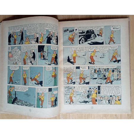 Tintin T.10 / Hergé / L'étoile mystérieuse (A23) / C / (1944)