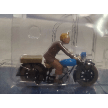 Tintin / Hergé / Voiture 1/24 / La moto de Tintin - le Sceptre d'Ottokar - (2021)