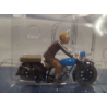 Tintin / Hergé / Voiture 1/24 / La moto de Tintin - le Sceptre d'Ottokar - (2021)