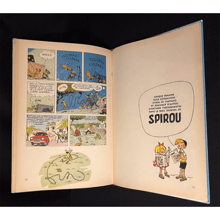 Spirou et Fantasio T.05 / Franquin / Les Voleurs du Marsupilami - C - EO belge - (1954)
