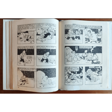 Tintin T.01 / Hergé / Tintin au Pays des Soviets / C - N&B + Carte de visite Hergé - EO - (1930)