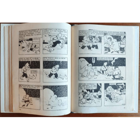 Tintin T.01 / Hergé / Tintin au Pays des Soviets / C - N&B + Carte de visite Hergé - EO - (1930)
