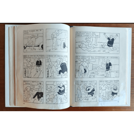 Tintin T.01 / Hergé / Tintin au Pays des Soviets / C - N&B + Carte de visite Hergé - EO - (1930)