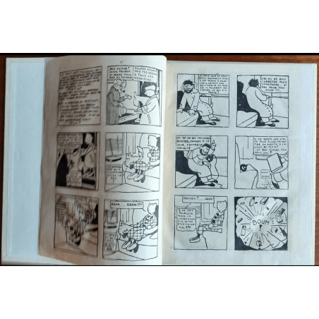 Tintin T.01 / Hergé / Tintin au Pays des Soviets / C - N&B + Carte de visite Hergé - EO - (1930)