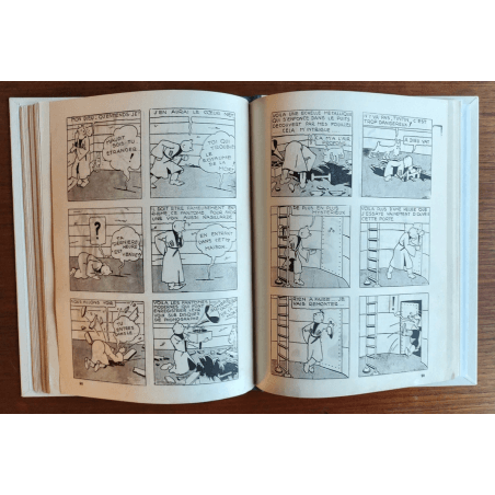 Tintin T.01 / Hergé / Tintin au Pays des Soviets / C - N&B + Carte de visite Hergé - EO - (1930)